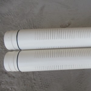 2 بوصة SCH40 جامدة PVC غلاف الأنابيب أنابيب فتحة مخصصة